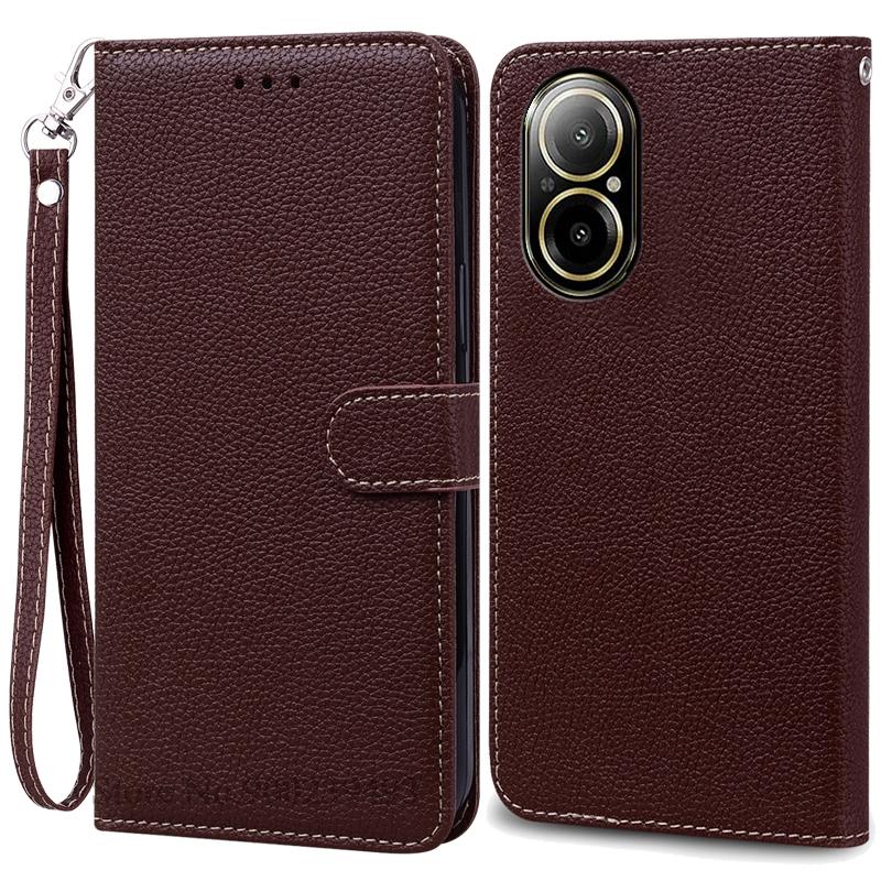 Для Realme C67 4G чехол-книжка с откидной крышкой из кожи для Realme C67 чехол-подставка чехол-книжка Coque для Realme C67 чехлы для телефонов Fundas