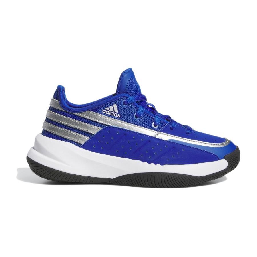 Adidas Передняя часть Нескользящие Прочные Низкие Детские Баскетбольные Кроссовки Детские Баскетбольные Кроссовки Синие ID8599