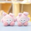Kirby Mini Adorable Plushie Pendant With Rabbit Appearance For Backpack Decor