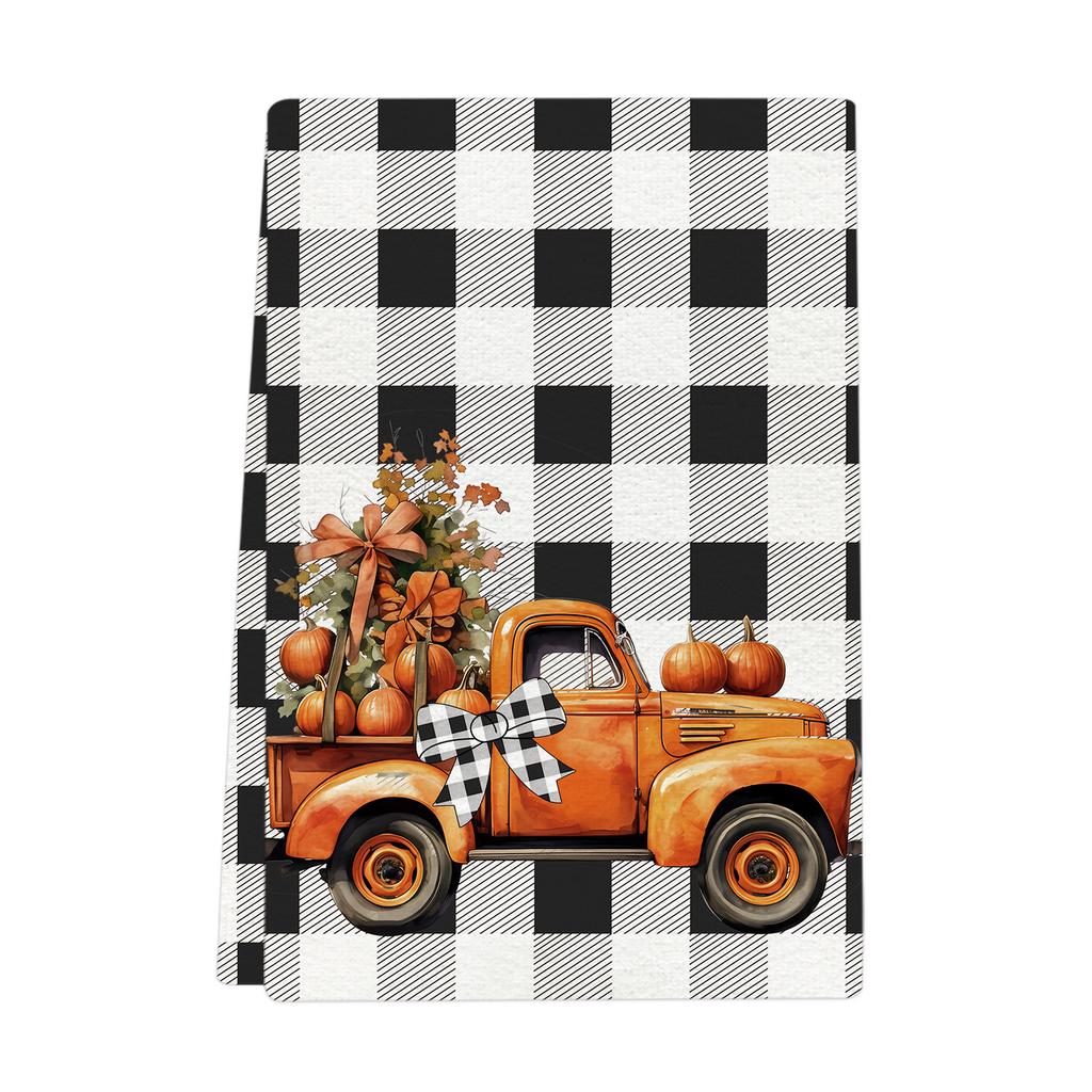 Cross-border Explosion 250gsm Halloween Towel 45 * 65 Kitchen Gift Microfiber Towel