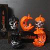 Pumpkin Skull Lantern Hanging Light Decoration LED Festival Props Halloween Ambient Pumpkin Night Light