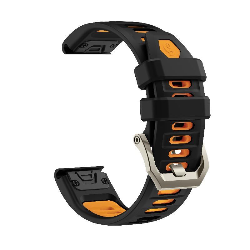 22 мм 26 мм Быстросъемный силиконовый сменный ремешок для часов Garmin Fenix 8 7 6 5 7X 8X 6X 5X Pro Solar Epix Descent Sport