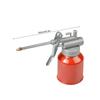 250ml Oil Can Spout Thumb Pump Workshop Oiler Oil Can Red High Pressure Pump Oiler Grease