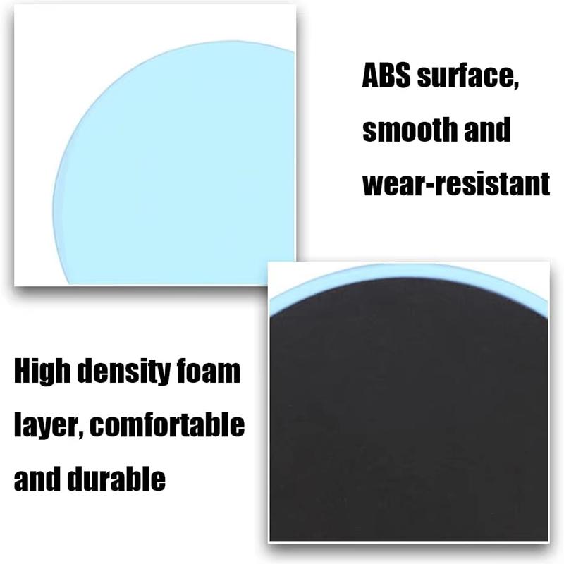 2 шт. однотонных скользящих дисков для йоги, скользящие подушечки для ног для йоги и фитнеса, тренажеры для тренировки мышц живота, коррекции фигуры