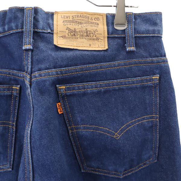 Levi's Джинсы прямого кроя 80-х с оранжевой биркой 20508-0914 w32 Мужские Б/У