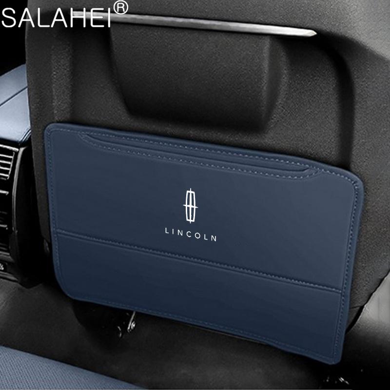 Car Seat Backrest Anti Kick Pad Prevent Dirty Protector Mat For Lincoln Navigator Continental Nautilus Aviator MKZ MKX MKC MKT FF2