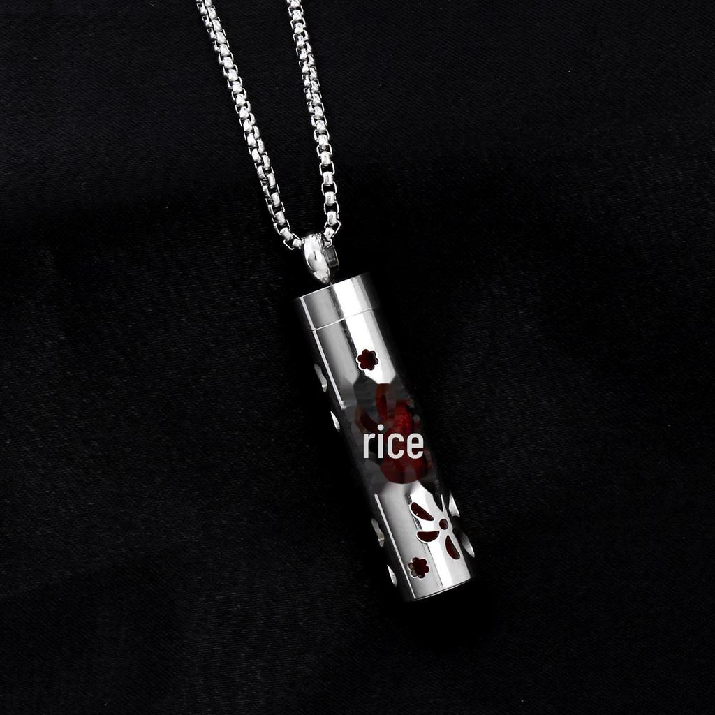 Ожерелье-диффузор для ароматерапии в форме сердца из нержавеющей стали с вращающейся подвеской