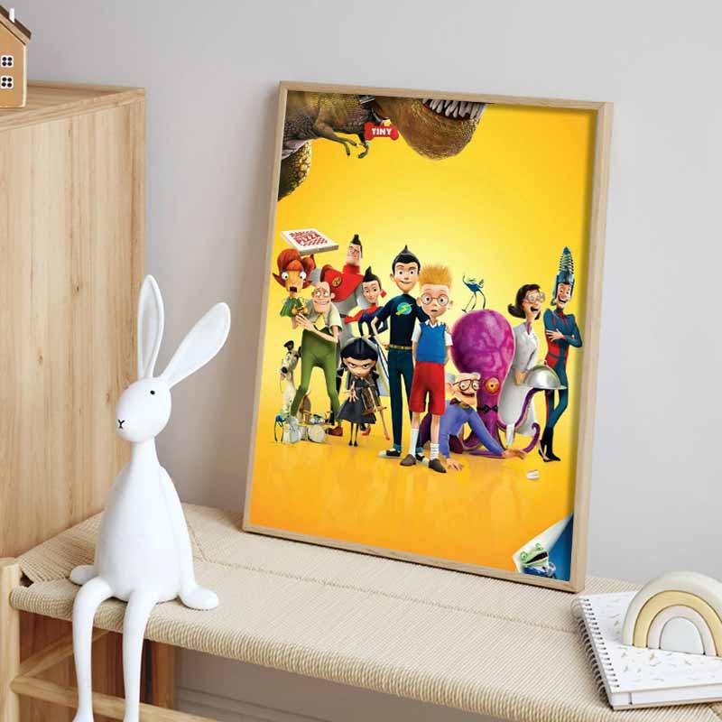 Disney 5D DIY Diamond Painting Meet Robinson Illustration Cartoon Full Diamond Mosaic Diamond Painting Art Wall Decoration Craft Set
