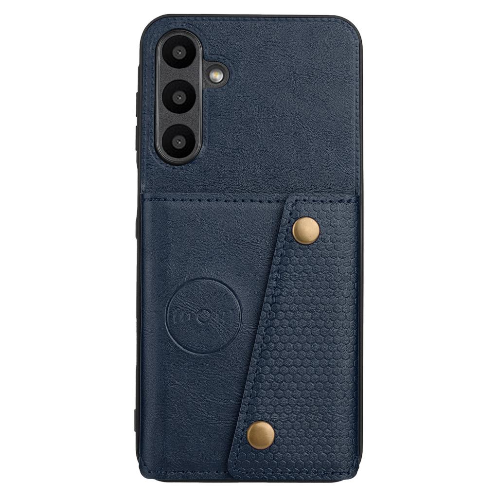 For Samsung Galaxy A16 5G/A16 4G Case Card Slots Kickstand Leather+TPU Phone Cover