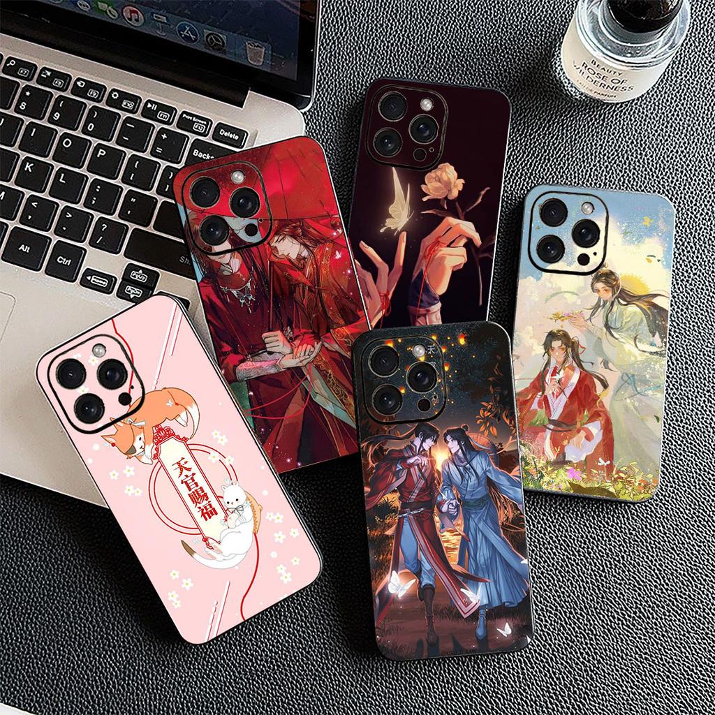 Для Xiaomi Redmi 15 15C A3 A4 A5 9A 9C NFC Note 9 8 Pro Чехол для телефона Мягкий чехол Благословение Небесного Чиновника TGCF Tian Guan Ci Fu