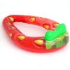 Inflatable Strawberry Pool Floats Large Toys Lake Raft Lounge with Headrest Inflatable Lounger Summer Water Fun for Beach Pool Party Toys