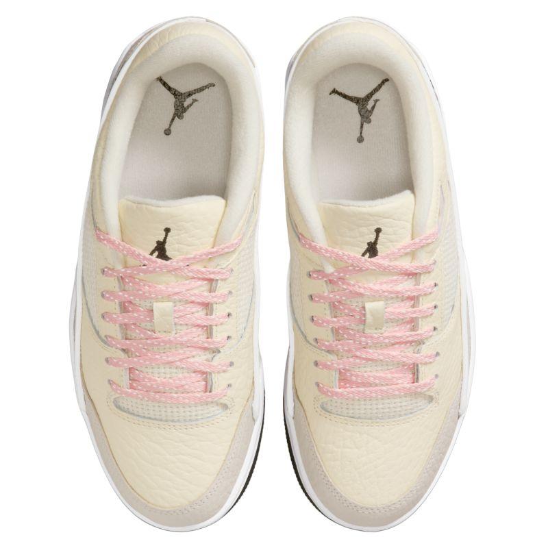 Air Jordan Jordan Flight Court Coconut Milk Black Women Sneakers Cream Light-Orewood-Brown Sail IH4105-113