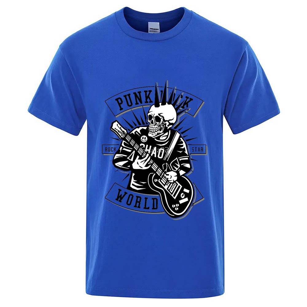 Футболка с изображением черепа на Хэллоуин, мужская повседневная футболка свободного покроя с короткими рукавами, мужская футболка в стиле хип-хоп, удобная верхняя часть b