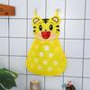 New Cartoon Cute Bathroom Toiletries Kids Toys Mesh Storage Bag Bedroom Wall Mounted Sundries Bag Kitchen Supplies Organizer