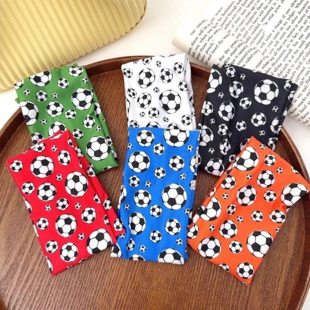 Adjustable Football Headband Elastic Sport Headscarf Fan Cheering Hair Hoop Celebration