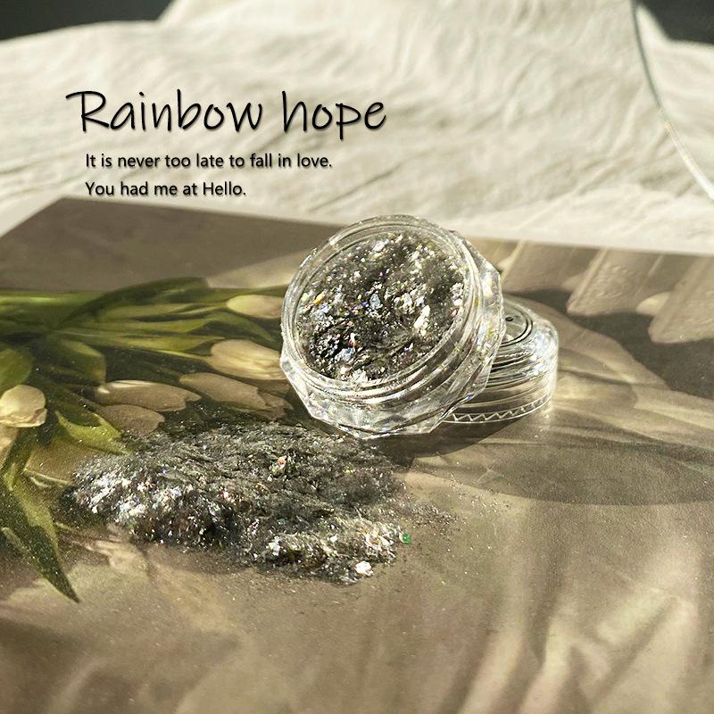 Маникюр высшего класса: Пудра Aurora Glitter Opal для самостоятельного нейл-арта
