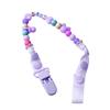 Vintage Nursing Teether Baby Pacifier Chain Clip Holder Soother Nipple Leash Strap Child Pacifier Clip Soother Holder