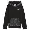 Sweatshirt Hoodie Cotton Recycled Polyester Black