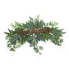 Artificial Greenery Flower Swag Artificial Greenery Floral Swag Decor for Home Party Table Door Wall Decor 70CM