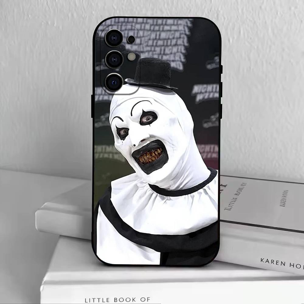 Чехол для телефона Gothic-Terrifier-Art the Clown Черный Силиконовый Мягкий Для Samsung S25,S24,S21,S22,S23,S30,Ultra,S20,Plus,Fe,Lite