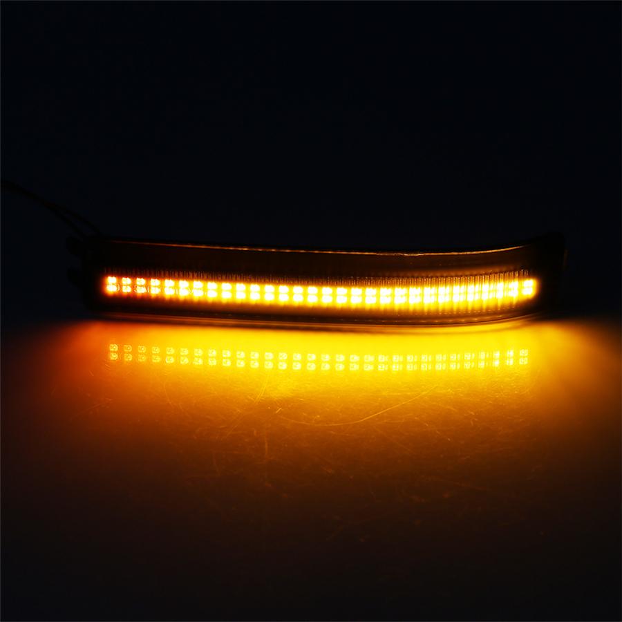 LED Side Mirror Light Turn Signal Smoke Lens Reflector Fit For Ford 09-14 F150