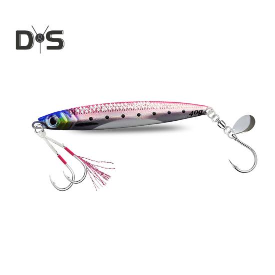 10,5 см/40 г приманка для джиговой рыбалки с острым крючком, реалистичная светящаяся быстро тонущая бионическая искусственная приманка, аксессуары для пресноводной и морской рыбалки
