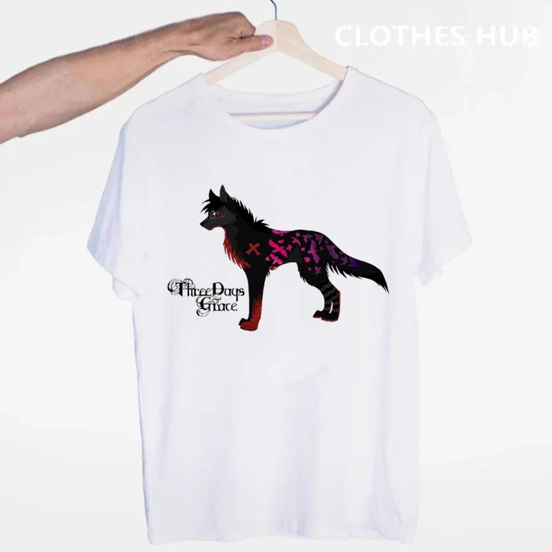 Three Days Grace Music Band T-shirt O-Neck Short Sleeves Summer Casual Fashion Unisex Unisex And Wo Unisex Tshirt Shirt
