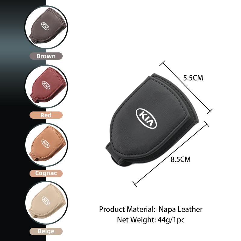 Car Visor Glasses Clip Sunglasses Box Card Holder Interior For KIA Rio K5 Sportage Ceed Sorento Picanto Stinger Optima CeratoEY1