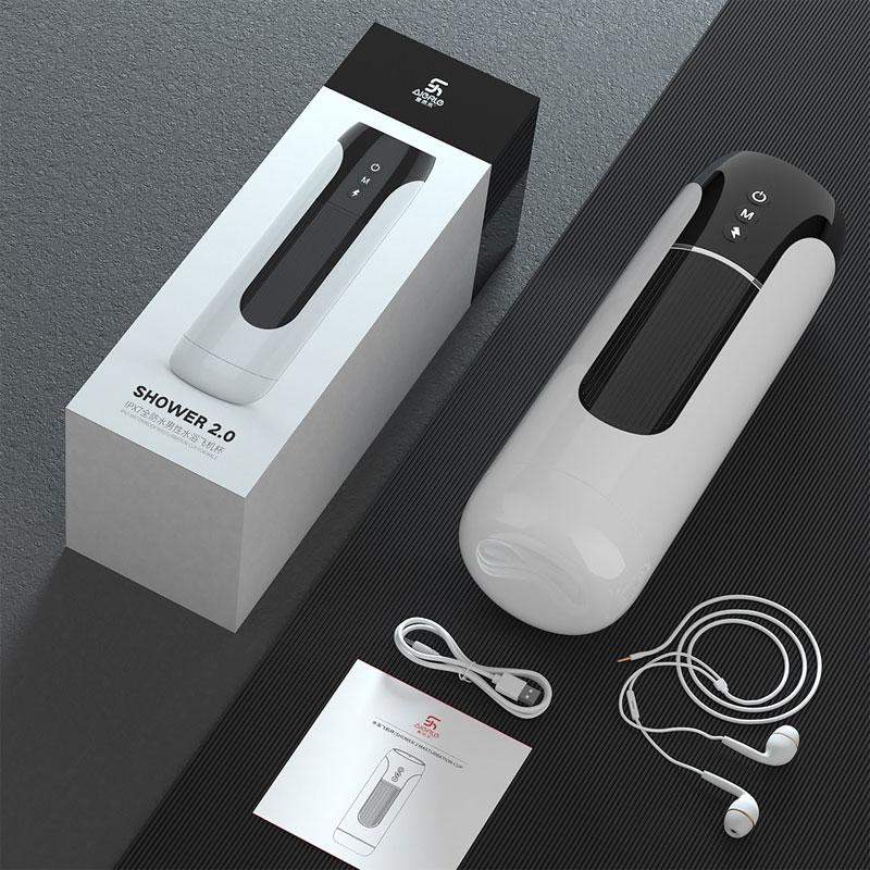 Автоматический телескопический мужской мастурбатор, толкающая машина, вибрация, минет, киска, стоны, чашка для мастурбации, секс-игрушки для взрослых для мужчин