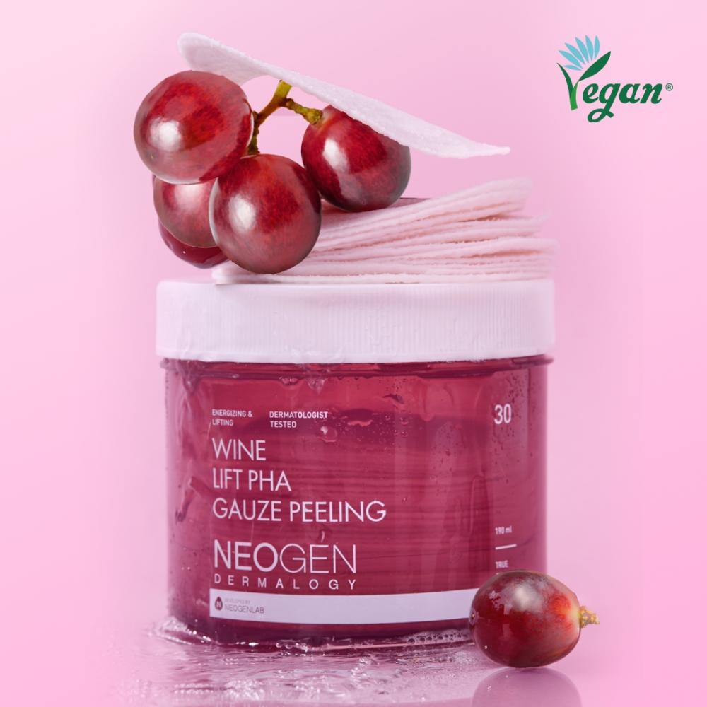     [brightness Moisture Elasticity] Neogen Paha Gauze Peeling Pad  Choose 1 Of 3 Types  [wine] Elastic Peeling Pad 03