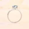D цвет 2ct муассанит женское кольцо из стерлингового серебра 925 пробы модное обручальное кольцо с бриллиантом обручальное кольцо подарок для подруги изысканный ювелирный подарок