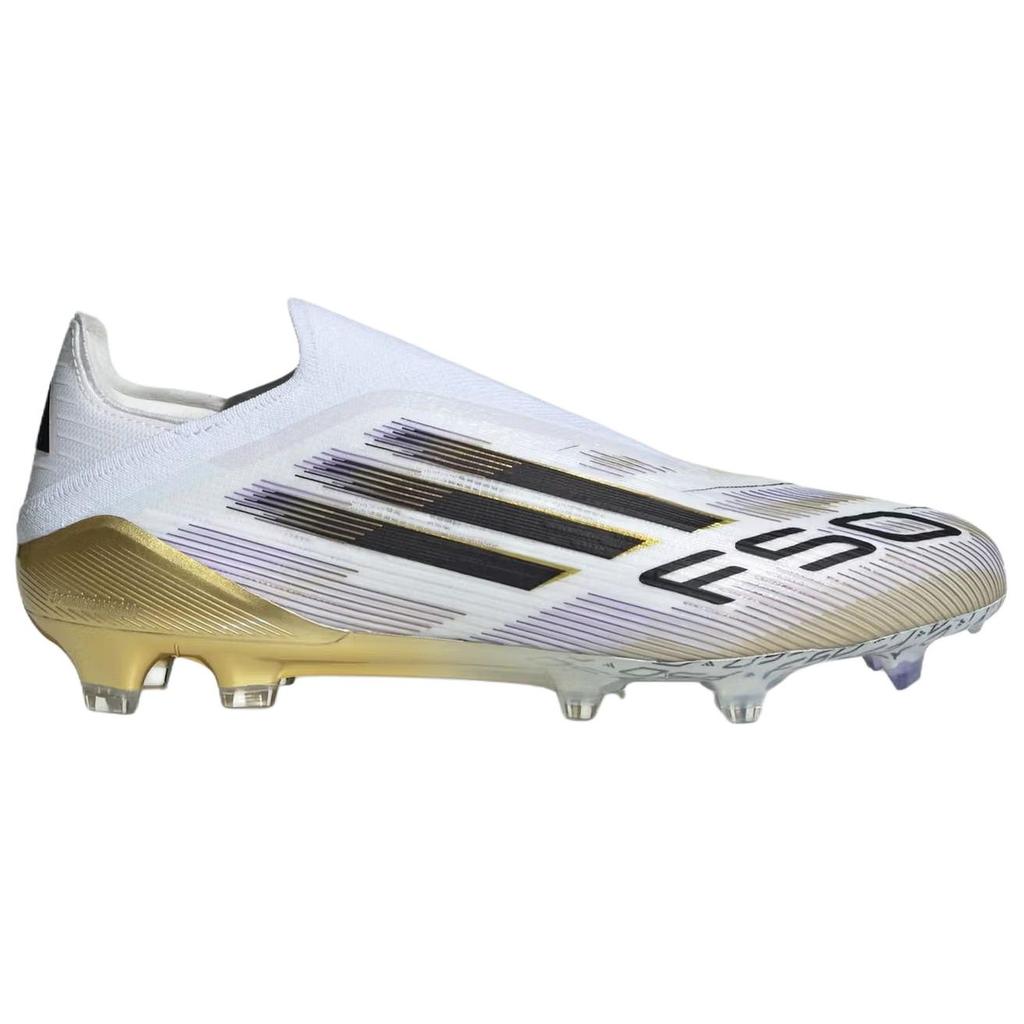 Adidas Adizero F50 Elite Laceless FG Road To Glory Pack Unisex Sneakers White Cloud-White Core-Black JH7625