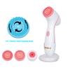 Silicone Face Brush Waterproof Electric Facial Cleansing Brush Skin Cleaner Spin Wash Pores Deep Cleaning Tool Remove Acne