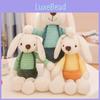 Cuddly Cartoon Long Eared Bunny Plush Toy Vest Stuffed Animal Doll Gift Kids