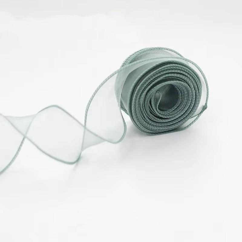 1 шт. 9 м/рулон шифоновая шелковая лента органза атлас для самостоятельного изготовления подарочной упаковки украшения свадебных букетов венков швейных принадлежностей
