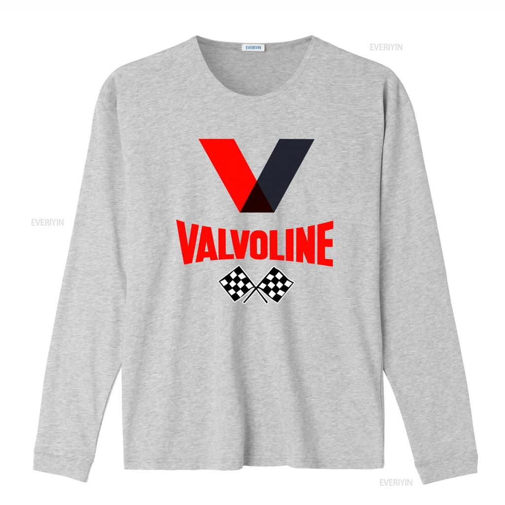 Valvoline Классическая футболка Дизайн в стиле американских автомобилей и моторного масла Доступна в различных размерах Цвета винтажный Стирка vintage Повседневная Дышащая