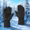 Электрические лыжные перчатки с бархатной подкладкой и подогревом — водонепроницаемые, ветрозащитные, нескользящие для мужчин и женщин