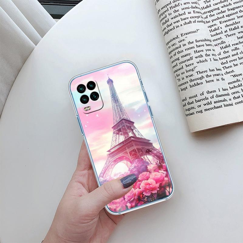 RP54 Париж Эйфелева башня Прозрачный чехол для телефона для Samsung Galaxy A04 A04S A14 A23 A34 A54 M23 M33 M52 M53