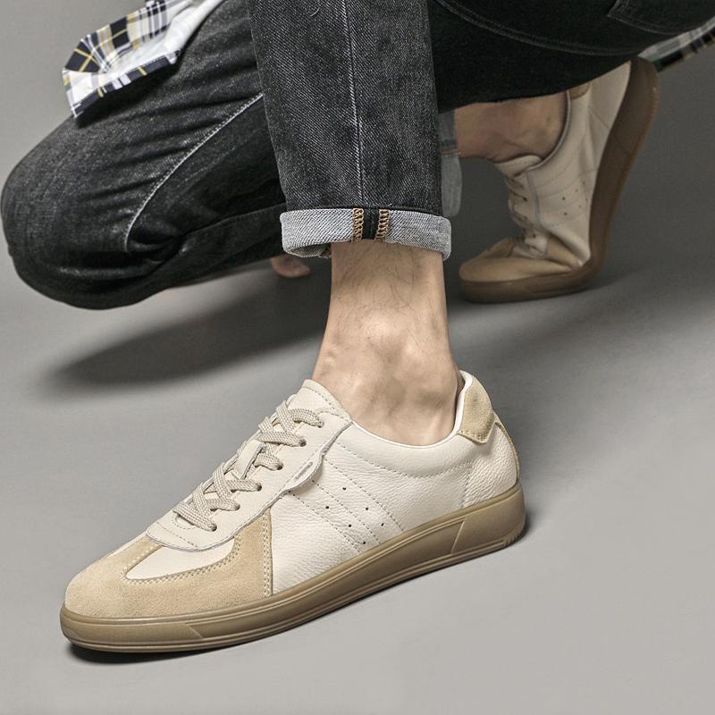 Модные мужские треккинговые ботинки из натуральной кожи Tenis Masculino, роскошные брендовые мужские повседневные туфли, удобные кроссовки, дышащая спортивная обувь