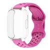 Ремешок+Чехол для Xiaomi Redmi Watch 5 active 5 Lite Защита Полное Покрытие Экрана ТПУ Мягкий Корпус и Силиконовый Дышащий Спортивный Ремешок