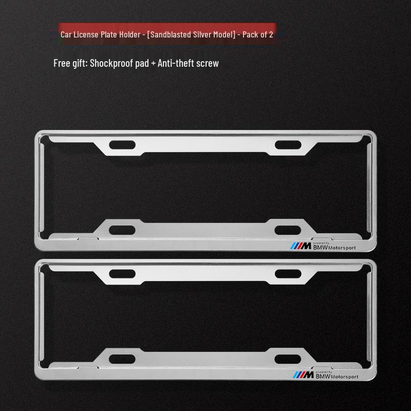 Рамка номерного знака из углеродного волокна для BMW X1, X2, X3, X4, X5, 1 серии, 3 серии, 5 серии