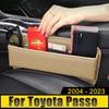 Коробка для хранения автомобильного сиденья с щелевым слотом, сумка со встроенным чехлом для Toyota Passo 2004-2015 2016 2017 2018 2022