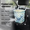 Car Trash Can, Foldable Hanging Storage Bag Creative Kitten Storage Bucket In Car