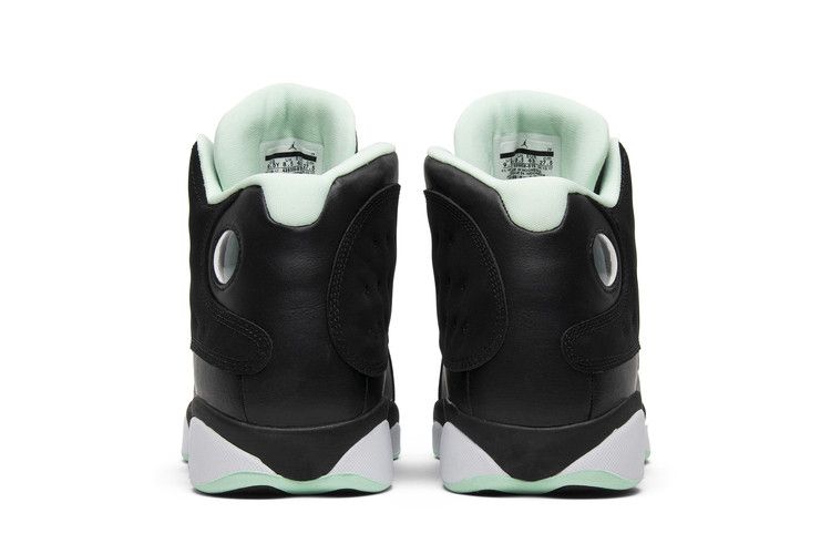 Kids' Sneakers Jordan 13 Retro Black Mint Foam (GS) Black/Metallic Gold-Mint Foam-White