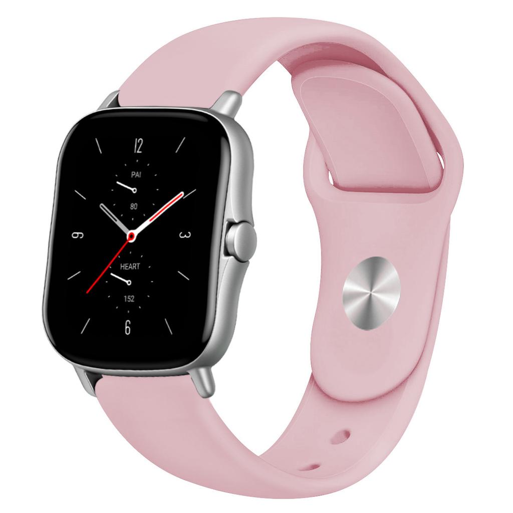 20 мм/22 мм ремешки для часов для Amazfit GTS 4/3/2/2e/Mini/GTR 42 мм/GTR 4/3 Pro Силиконовый браслет Amazfit helio/balance 2 bip 5 6 ремешок