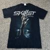 Skillet Band Awake Христианская Музыкальная Группа Рука Молния 100% Хлопок Футболка Мужские Футболки Топ S до 5XL 2F1897