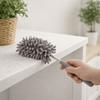 2 Pieces Extendable Cleaning Duster Replaceable Head Telescopic Dust Brush  Furniture Dusting