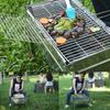 Iron Barbecue Net Silvery Grilled Fish Net Hot BBQ Tools  Camping