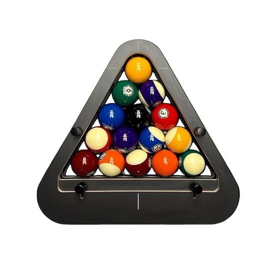 1/2 шт. Бильярдная стойка Профессиональная треугольная ромбовидная подставка для шаров для бильярдного стола Универсальная стойка для позиционирования 8/9 шаров Бильярдные аксессуары