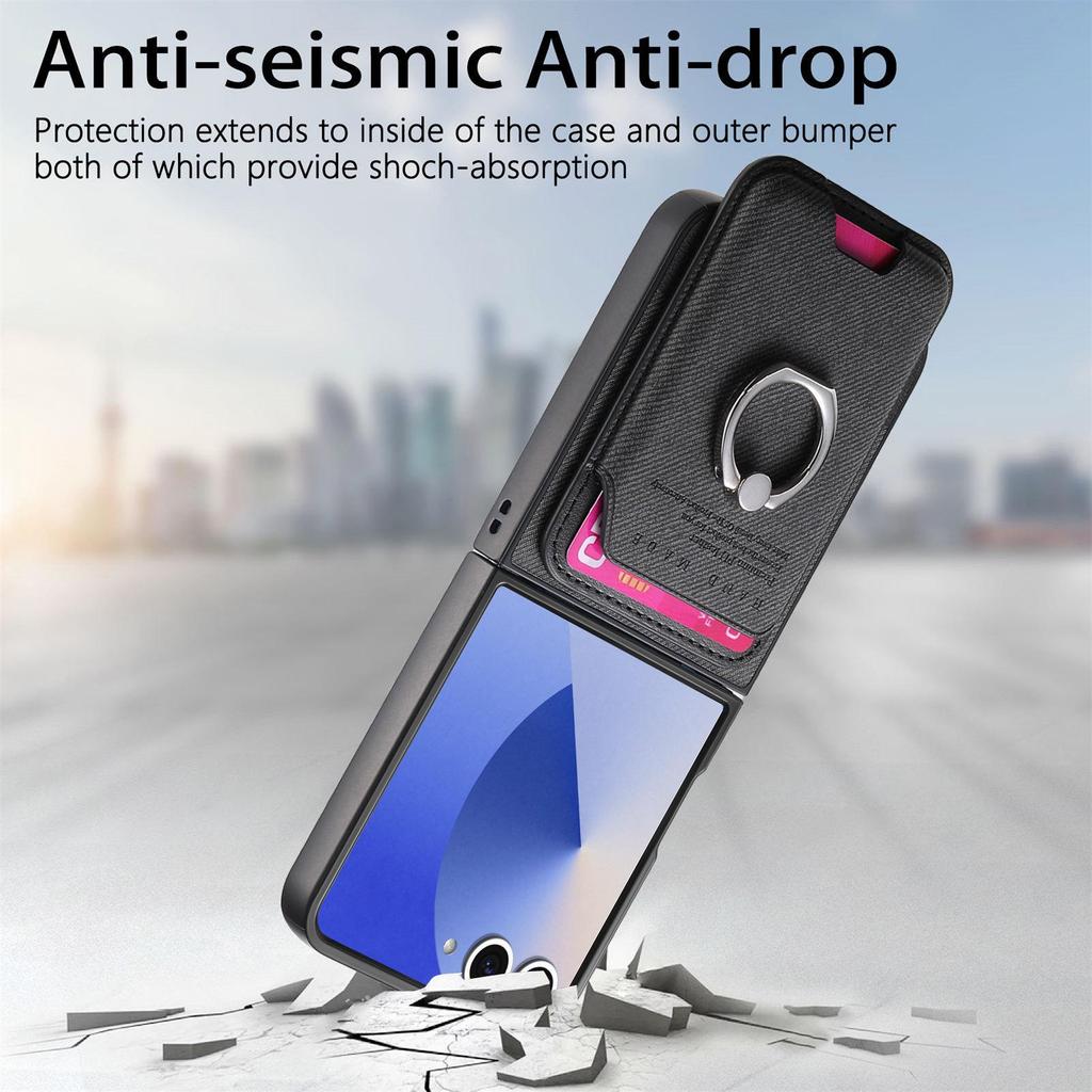 Магнитная складная подставка-кольцо защитный чехол для Samsung Galaxy Z Flip 7/6